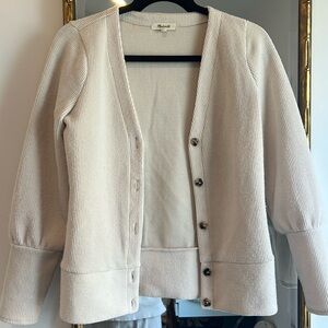 MADEWELL ribbed cardigan